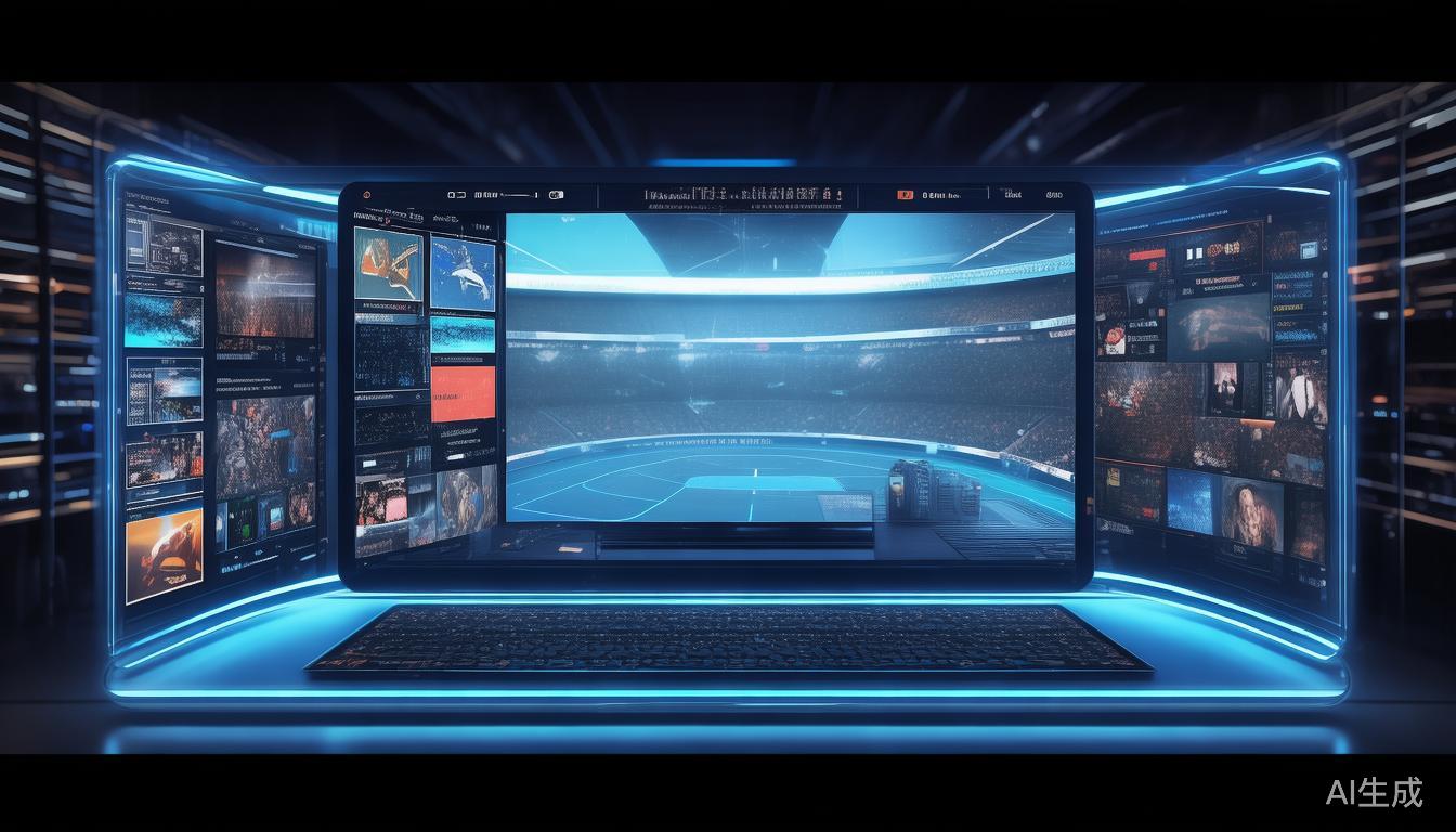 借助人工智能技术，平台根据用户兴趣，智能推送相关赛